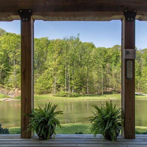 Nashville Indiana Cabin Rental Pond Lake Fishing
